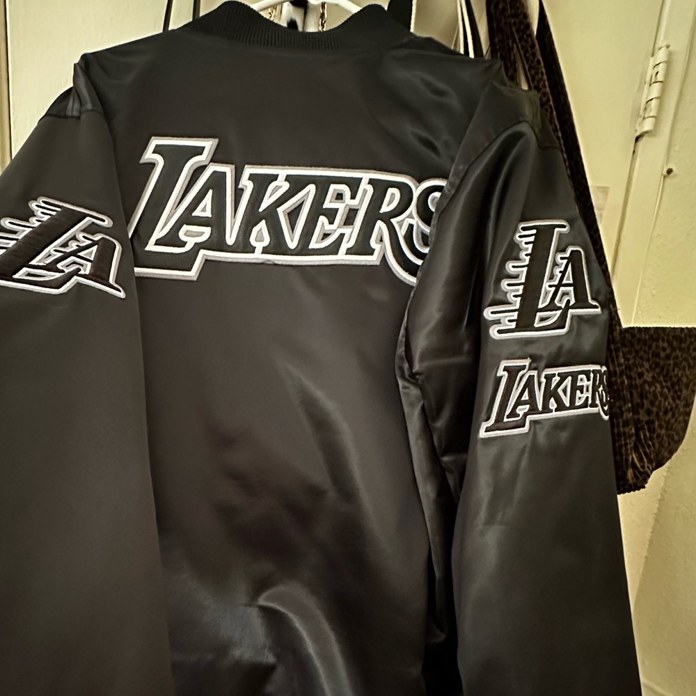 LA LAKERS LEATHER JACKET
